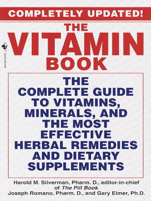 Title details for The Vitamin Book by Harold M. Silverman - Wait list